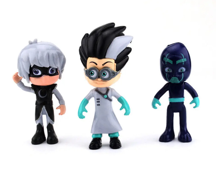 ست فیگور گروه شب نقاب ۶ عددی PJ masks