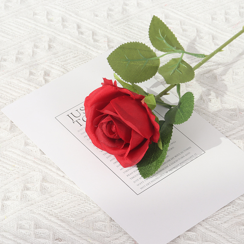 رز تک شاخه مشابه طبیعی قابل شستشو