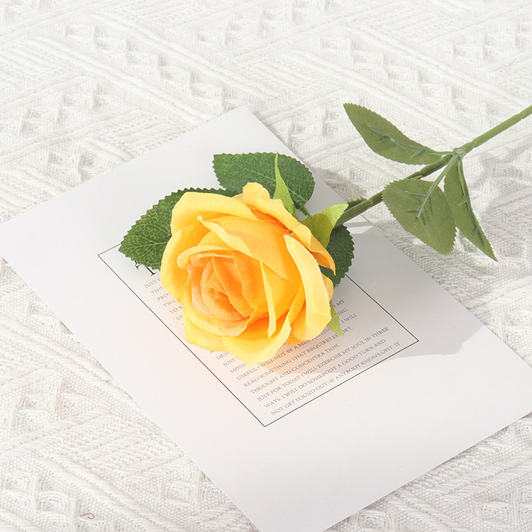 رز تک شاخه مشابه طبیعی قابل شستشو