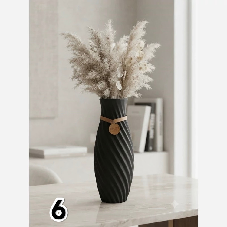 گلدان شیشه ای دکوری بوهو