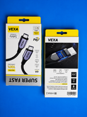 کابل شارژ و دیتا VEXA مدل Vd11 تایپ C به Lightning فست شارژ 6 آمپر 1 متری
