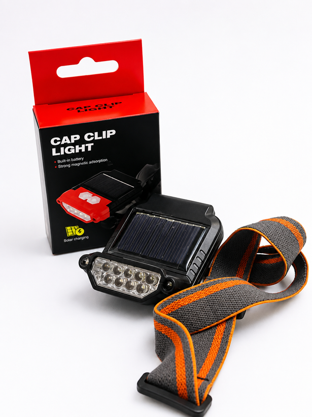 چراغ پیشانی و کلاهی سنسوردار CAP CLIP LIGHT