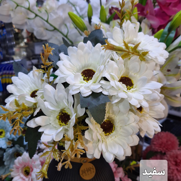 دسته گل ژربرا ۹ گل قابل شستشو