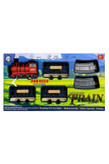 اسباببازی قطار ریلی ۲۰ تکه AMUSIVE NEW GAMES مدل Train to Happiness باتریخور و چراغدار