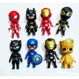 اکشن فیگور طرح ابرقهرمانان Avengers مدل فانتزی ۸ عددی