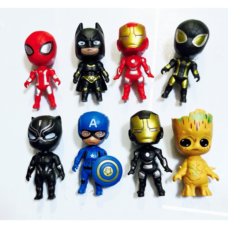 اکشن فیگور طرح ابرقهرمانان Avengers مدل فانتزی ۸ عددی