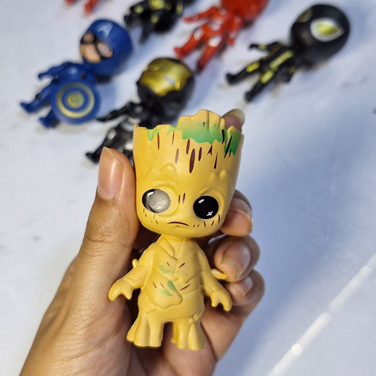 اکشن فیگور طرح ابرقهرمانان Avengers مدل فانتزی ۸ عددی