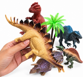 ست فیگور دایناسور و حیوانات ماقبل تاریخ چندتکه مدل Dino World
