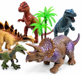 ست فیگور دایناسور و حیوانات ماقبل تاریخ چندتکه مدل Dino World